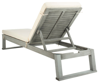 Safavieh Solano Sunlounger, Gray/White