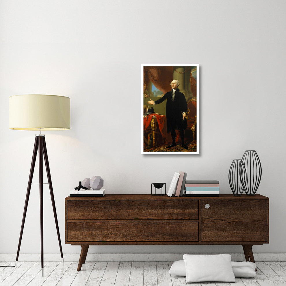 "George Washington, 1796" Digital Paper Print by Gilbert Stuart, 24"x38"
