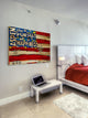 "Aspen Pursuit of Happiness" Painting on Pine Wood by Tori Campisi