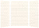 Transolid SaraMar 36in X 48in X 72in Glue to Wall 3-Piece Shower Wall Kit, White