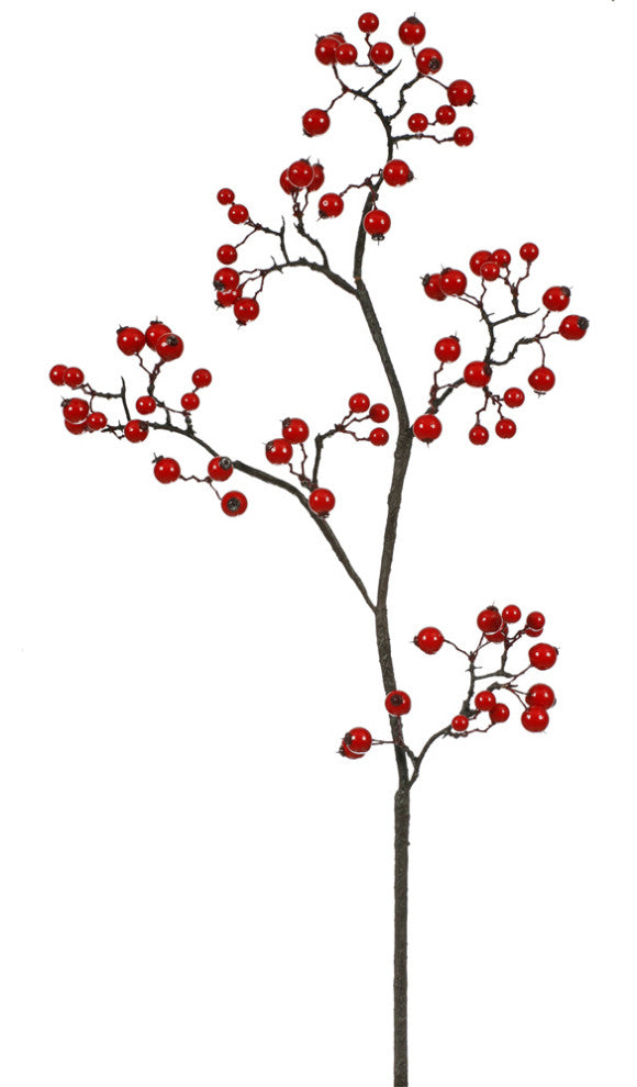 Vickerman P101203 22" Red Mixed Berry Artificial Christmas Spray