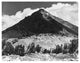 "Pinchot Pass, Mt. Wynne, Kings River Canyon, 1936" Paper Art, 24"x19"