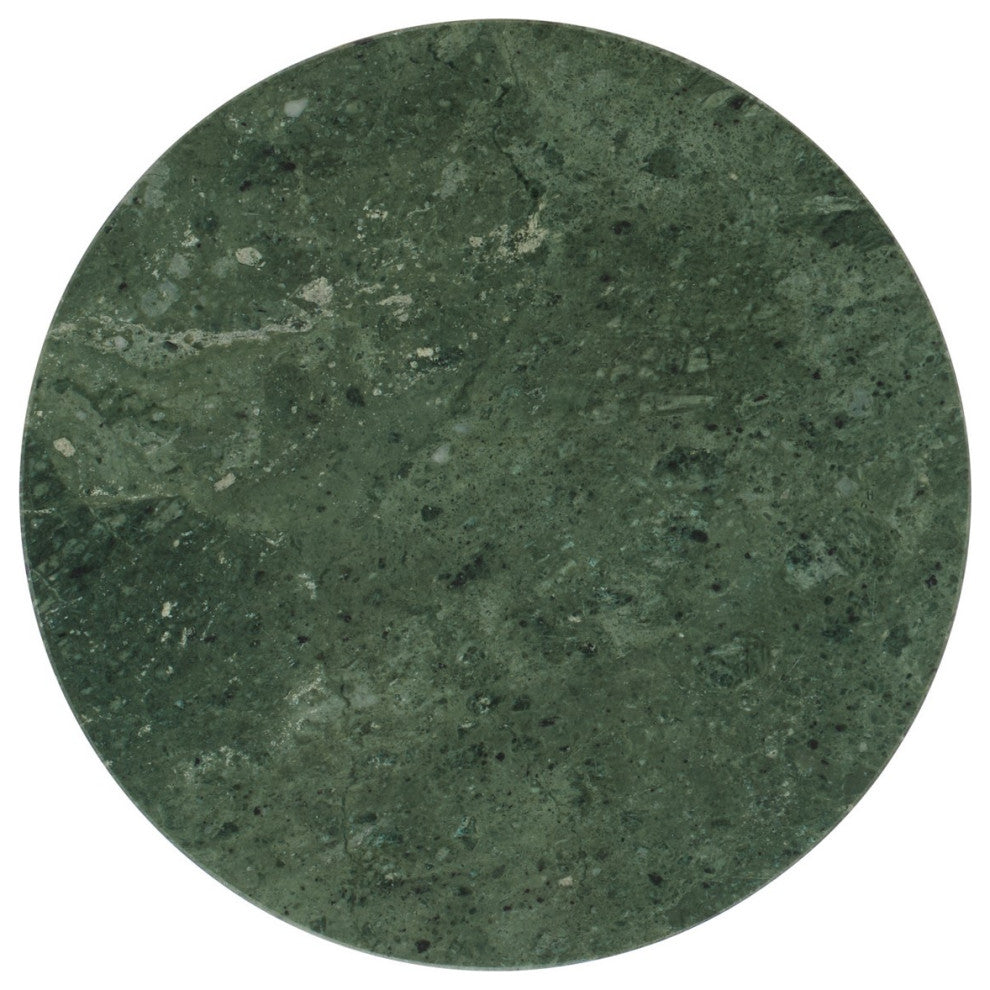 Safavieh Couture Devlin Marble Drink Table, Green
