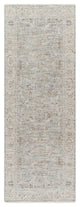 Surya Avant Garde AVT-2339 Machine Woven Area Rug, Charcoal, 2'7" x 7'3"
