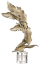 Uttermost Fall Leaves Champagne Sculpture
