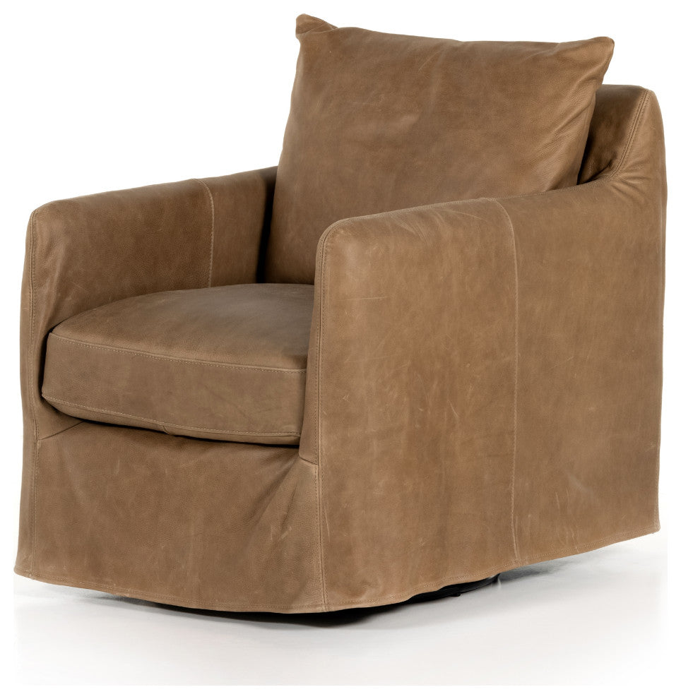 Banks Swivel Chair-Palermo Drift