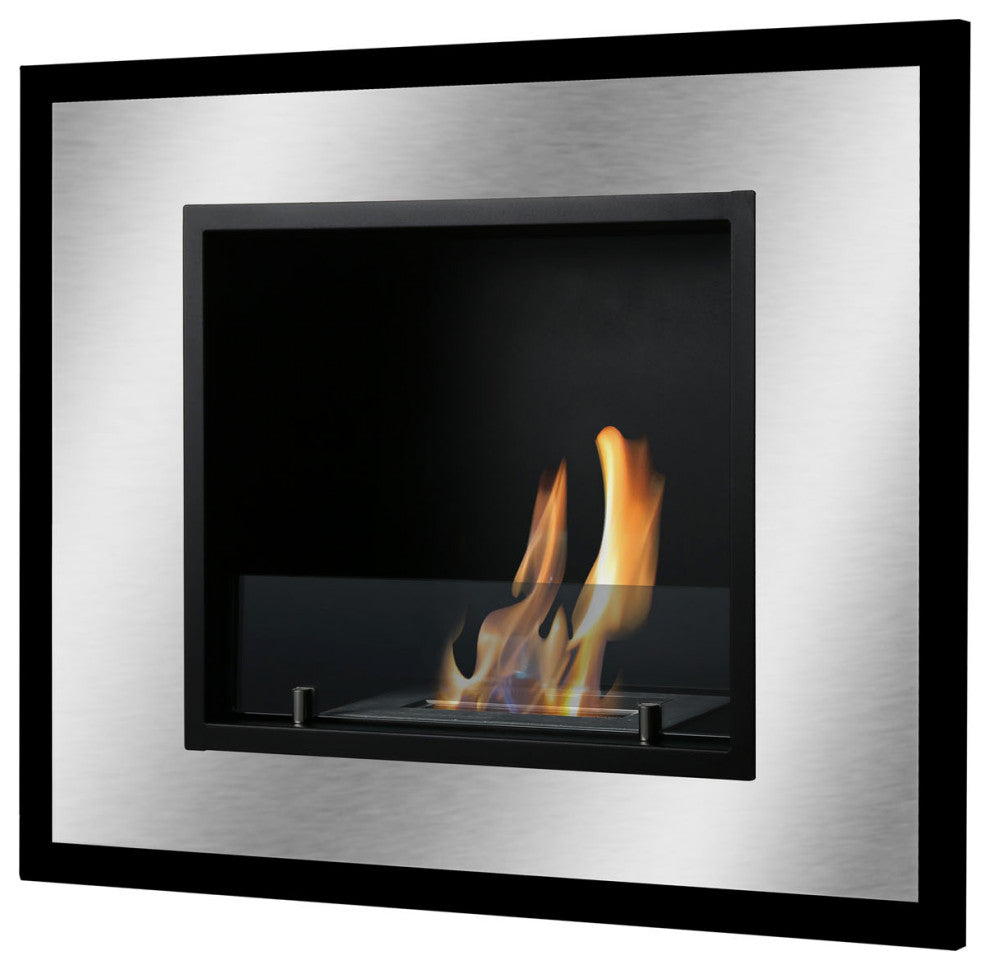 Recessed Wall Ventless Bio Ethanol Fireplace - Bellezza Mini | Ignis