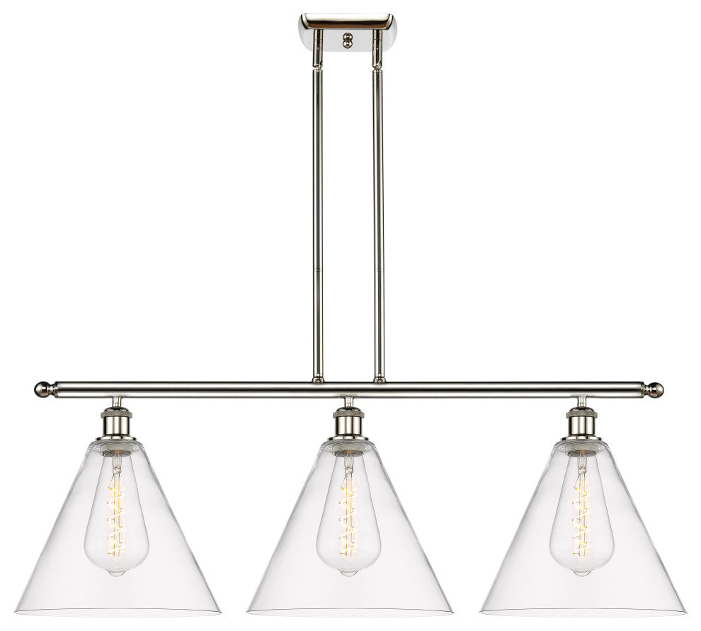 Innovations 516-3I-PN-GBC-122 3 Light Island Light, Polished Nickel