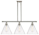 Innovations 516-3I-PN-GBC-122 3 Light Island Light, Polished Nickel