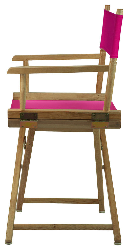 018" Director's Chair Natural Frame-Magenta Canvas