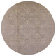 Ahgly Company Indoor Round Mid-Century Modern Area Rugs, 4' Round