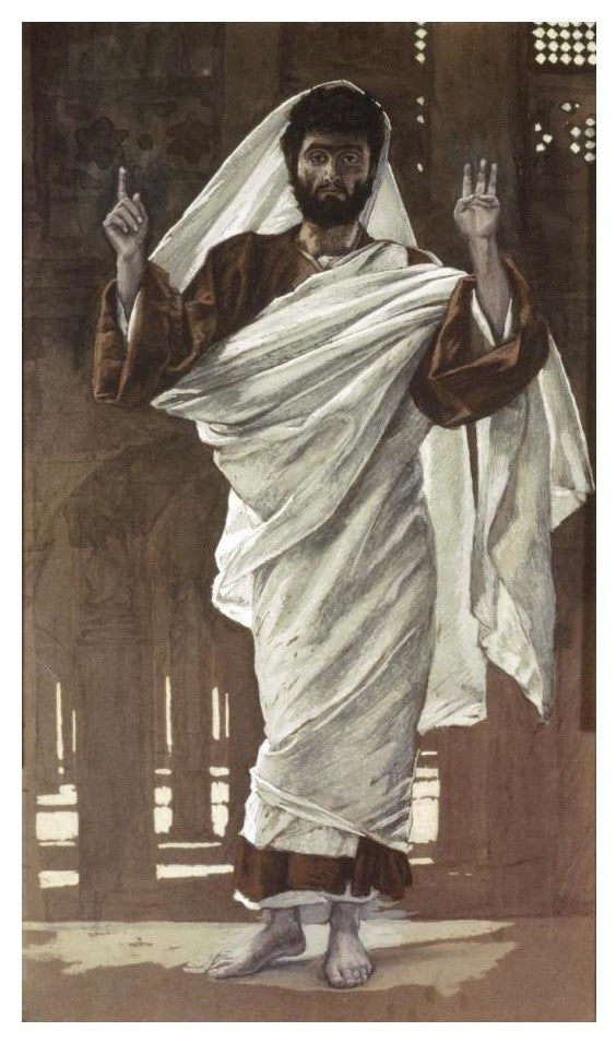 "Bartholomew" Digital Paper Print by James Tissot, 15"x24"