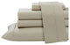 Kathy Ireland 4 Piece Chevron Embossed Sheet Set, Taupe, Twin