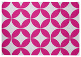 Eye Opener Spring Chenille Rug, Orchid, 5'x7'