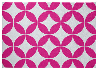 Eye Opener Spring Chenille Rug, Orchid, 5'x7'