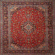 Ahgly Company Indoor Square Traditional Area Rugs, 7' Square