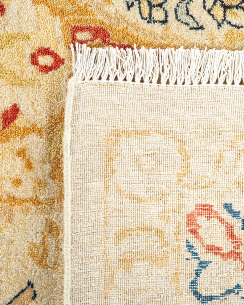 Mogul, One-of-a-Kind Hand-Knotted Area Rug Ivory, 9' 2" x 12' 3"