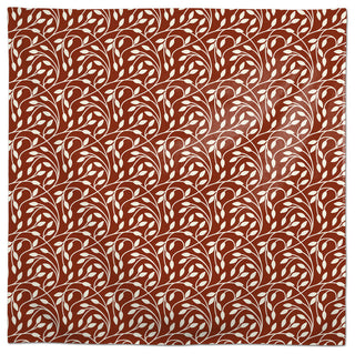 Circle Vine Red 2 58x58 Tablecloth