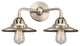 Innovations 288-2W-SN-M2-SN-LED 2-Light Bath Vanity Light, Brushed Satin Nickel