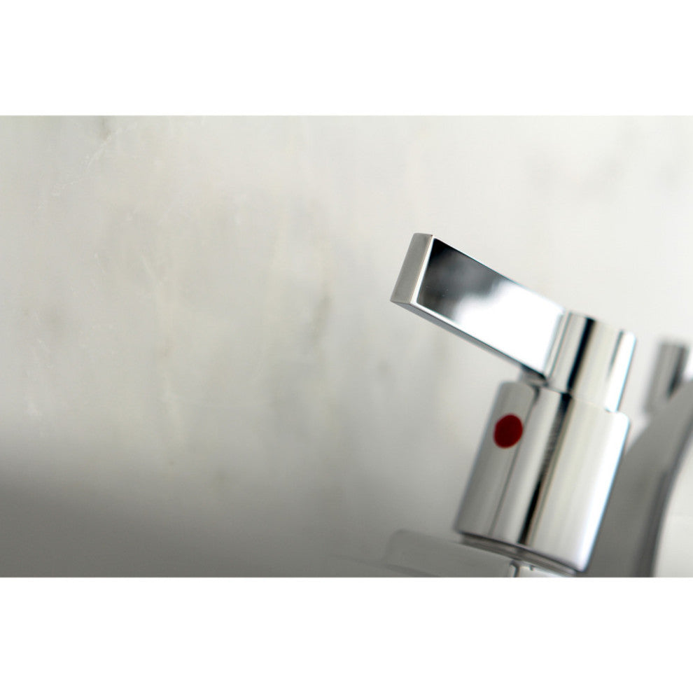 Kingston Brass 4" Centerset Bathroom Faucet, Polished Chrome