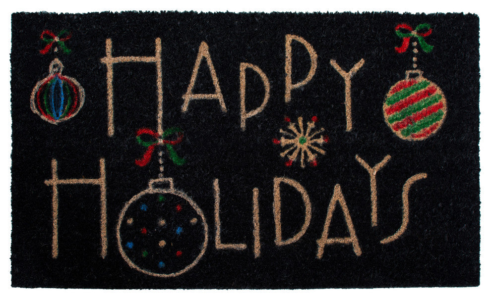 Calloway Mills Happy Holidays Doormat, 24'' X 36''