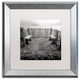 Alan Blaustein ''Lake Vista II'' Art, Silver Frame, White Mat, 16x16