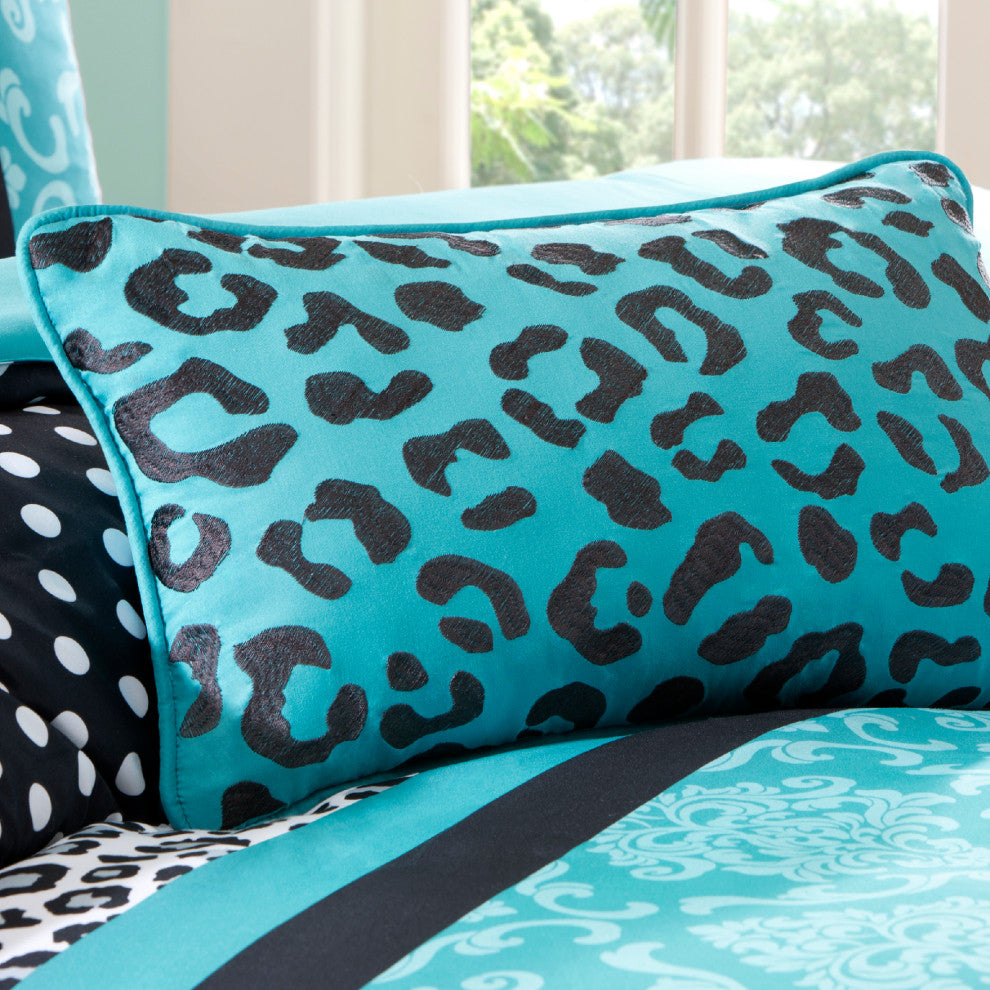 Mi Zone Microfiber Printed Comforter Set, Twin/Twin Xl