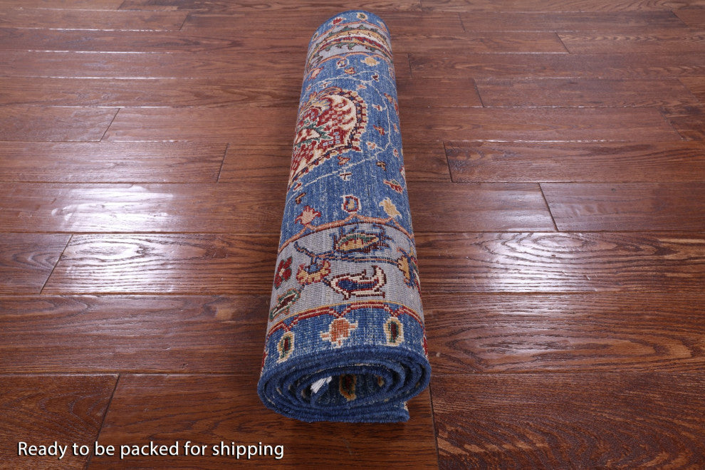 Runner Persian Tabriz Handmade Rug 2' 8" X 9' 11" Q10070
