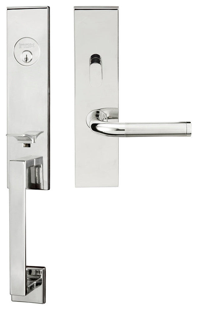 Vienna Lever, Mortise Entry Handleset, Right Hand