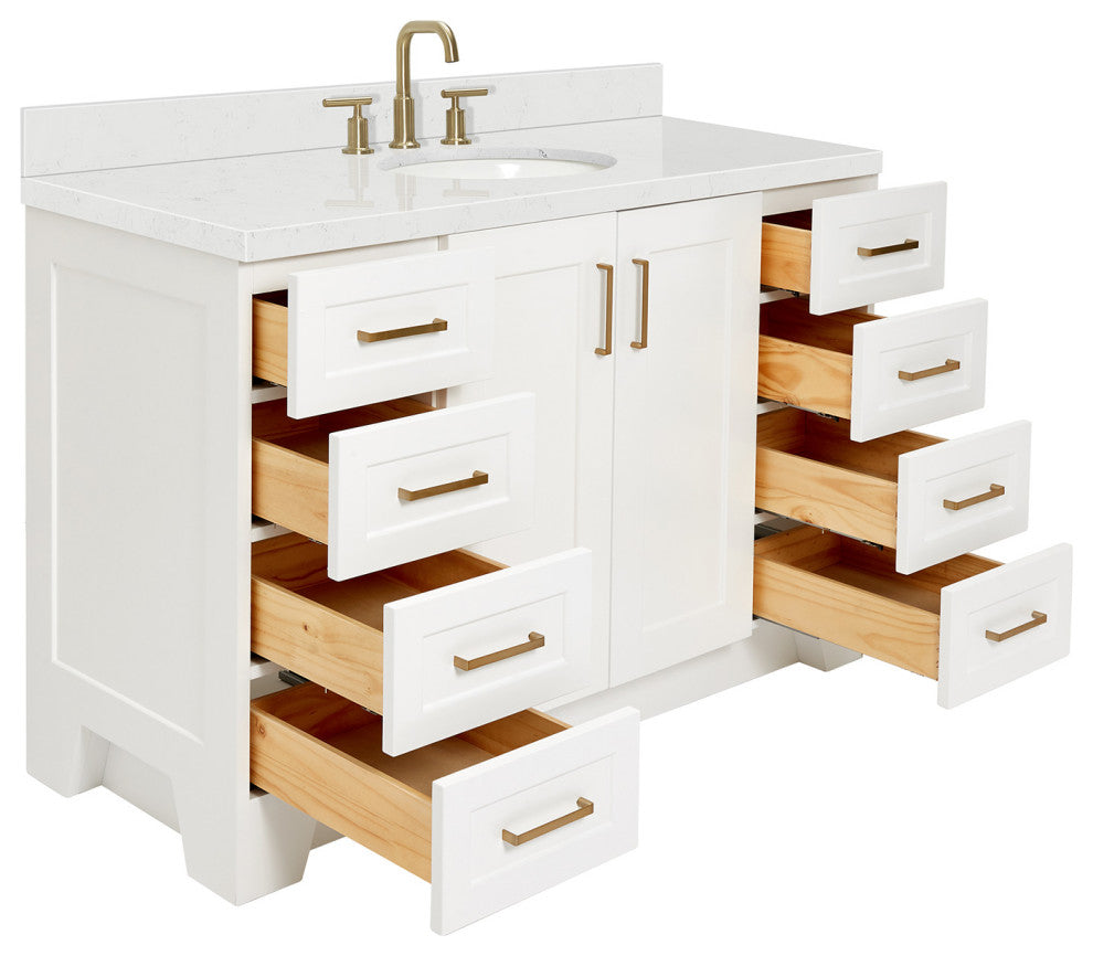 Ariel Taylor 54" Single Oval Sink Bathroom Vanity