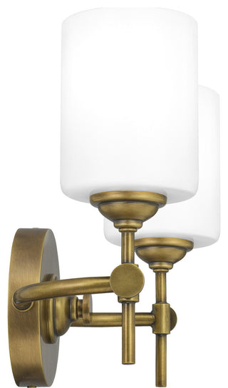 Quoizel ARI8615 Aria 2 Light 15"W Vanity Light - Weathered Brass