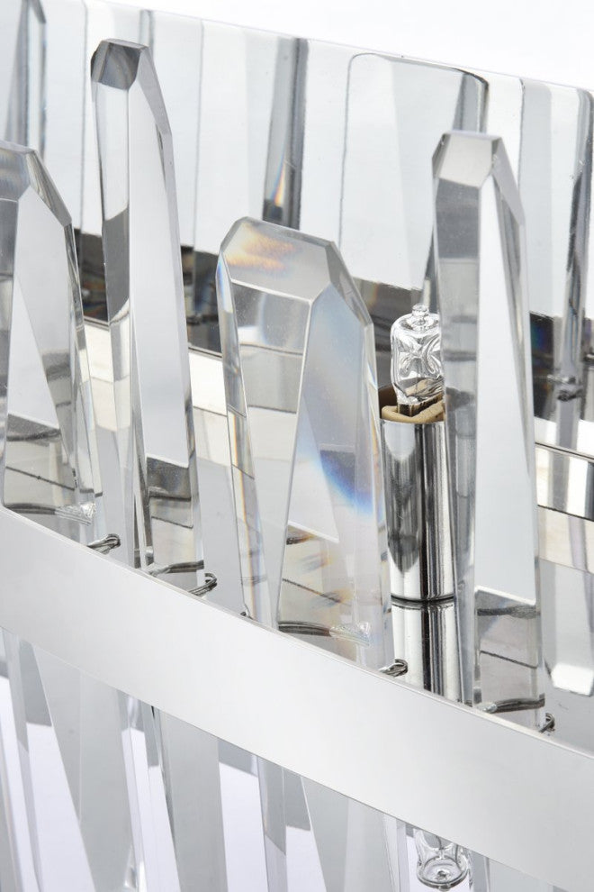 Modern Chrome 8-Light Bath Sconces