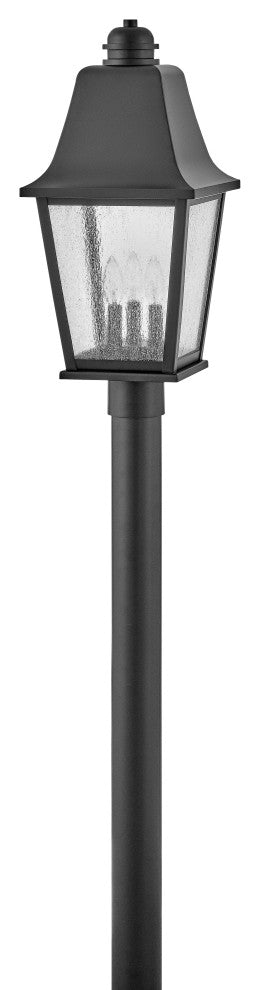 Hinkley Kingston Large Post Top Or Pier Mount Lantern, Black