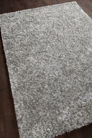 Dior Contemporary Area Rug, Black and White, 7'9"x10'6" Rectangle