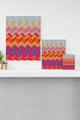 Deny Designs Sharon Turner Geo Chevron Art Canvas