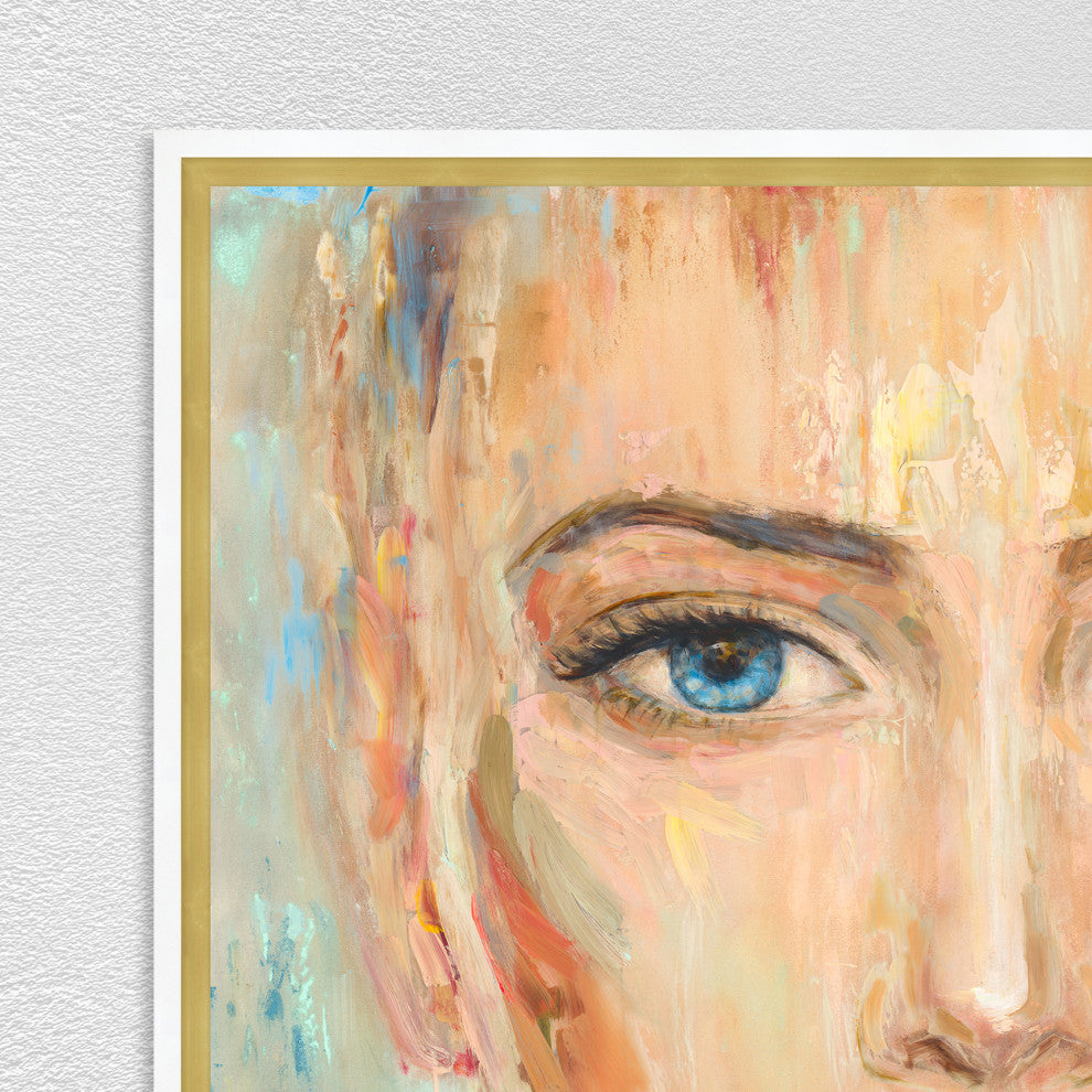 Captivating Eyes, 36 x 36