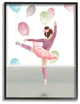 Jumping Ballerina Little Dancer Girl Balloons Pink ,1pc, each 24 x 30