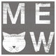 Designs Direct Meow 12x12 Canvas Wall Art