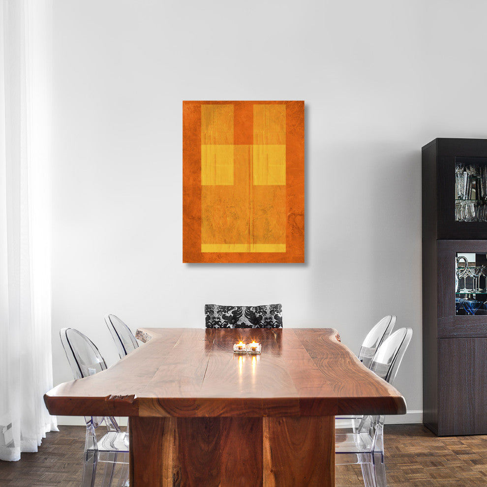 "Orange Paper 1" Fine Art Print