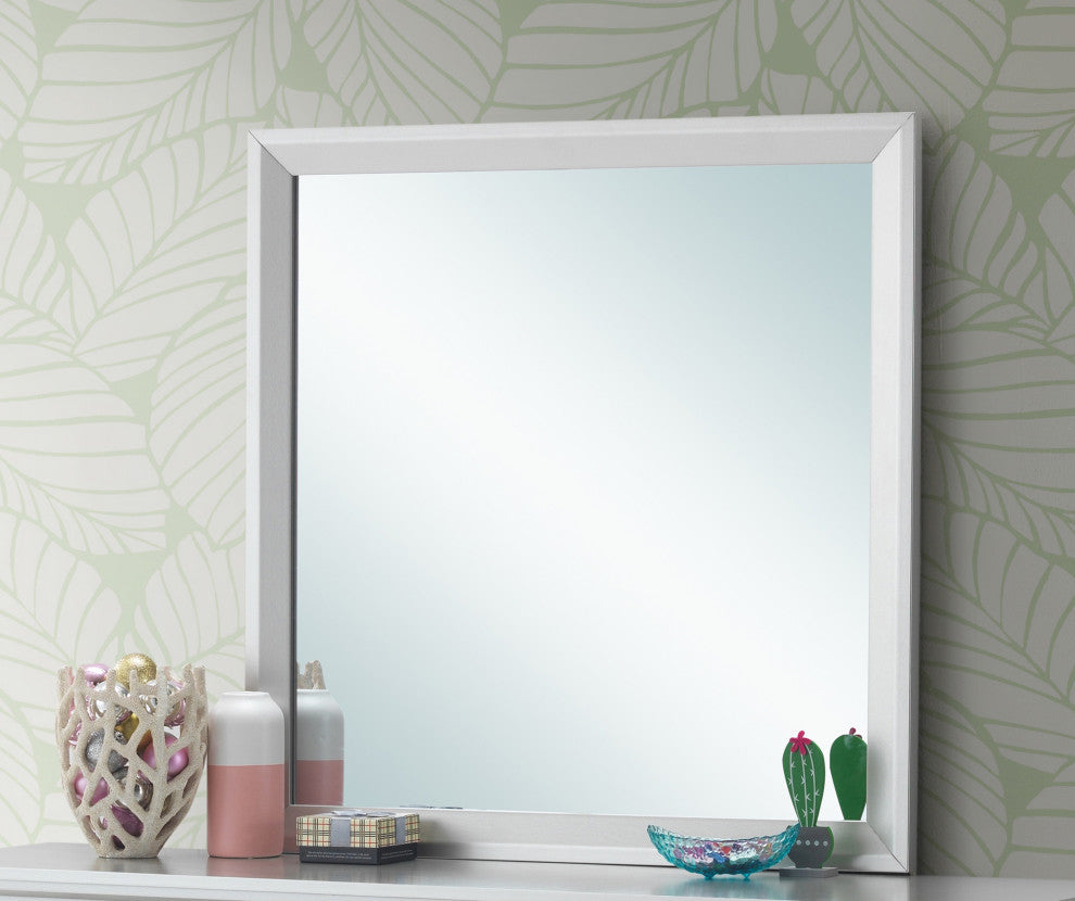 36 in. x 36 in. Classic Square Framed Dresser Mirror