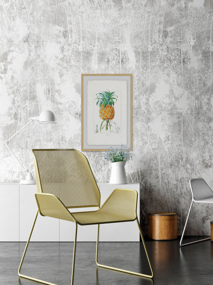 "Botanical Pineapple" Framed Painting Print, 16"x24"