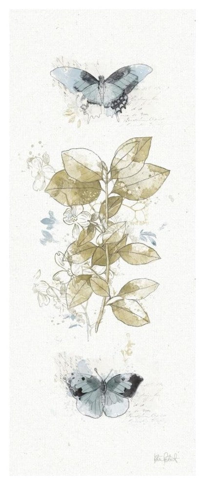 "Floresta VI" Digital Paper Print by Katie Pertiet, 14"x32"