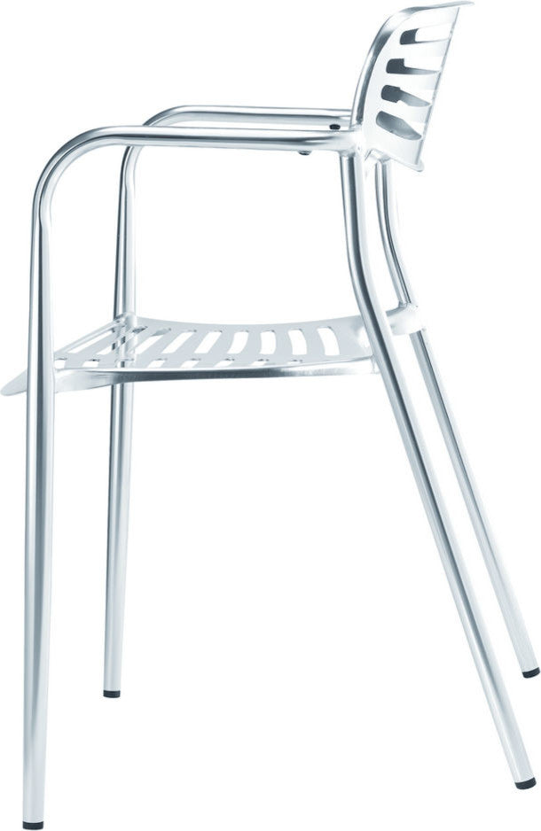 Modern Classics Aluminum Dining Chair, Aluminum