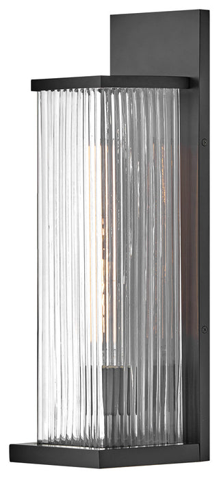 Hinkley Torrent Medium Wall Mount Lantern, Black