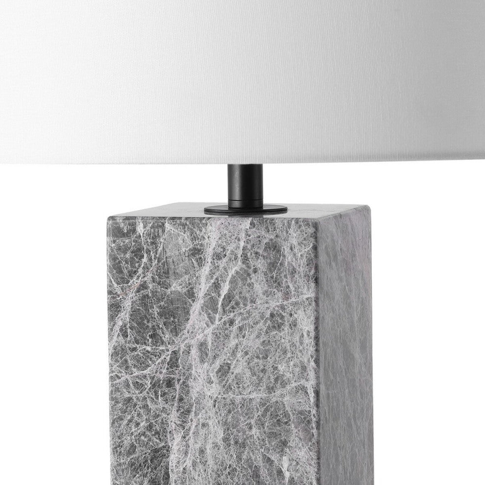 Safavieh Couture Poloma Square Marble Table Lamp