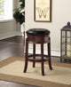 29" Hamilton Swivel Stool, Cappuccino