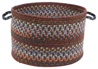 Rhody Rug Astoria Basket, Walnut, 18"X12"