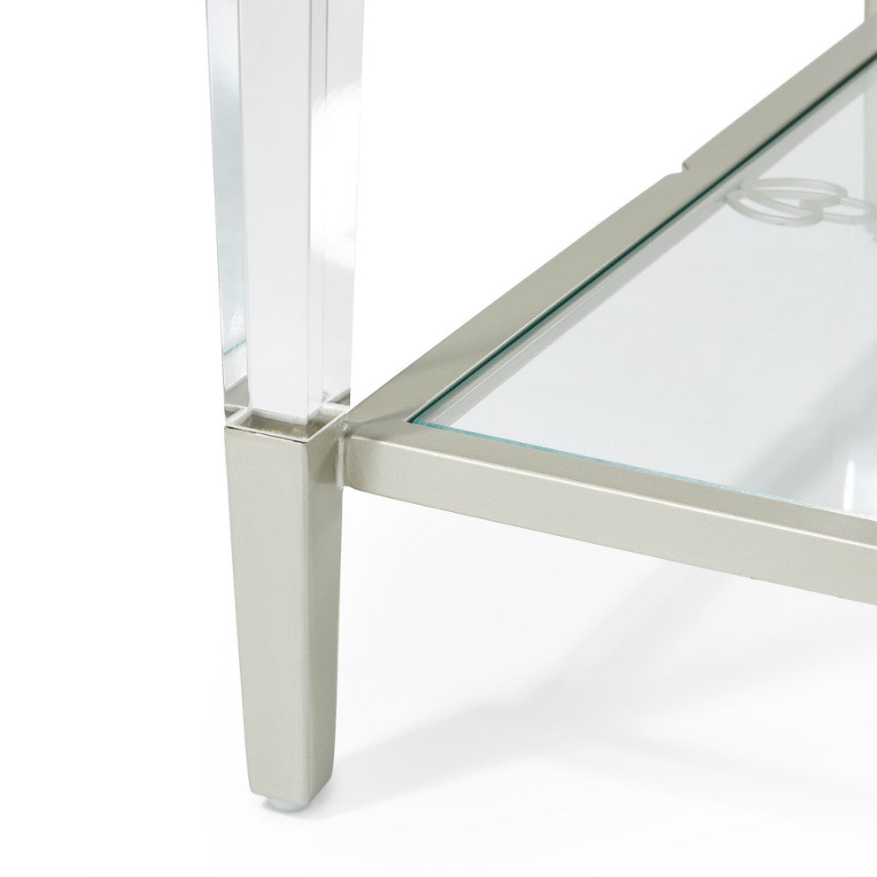 Camden Court End Table, Pearl