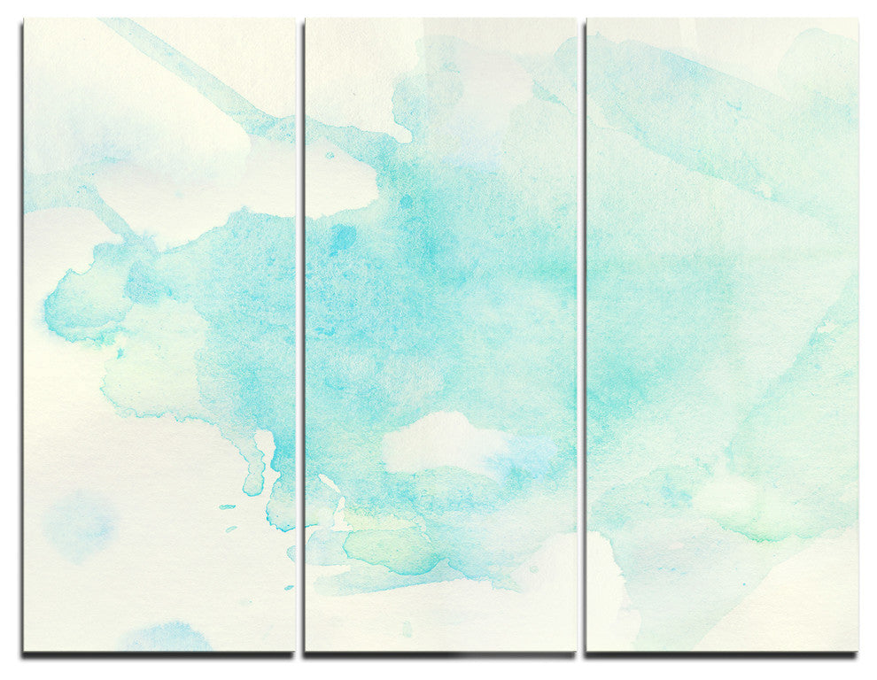 "Stain of Imagination" Glossy Metal Wall Art, 3 Panels, 36"x28"