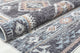 Jade Baltic Black Moroccan Tribal Black Recycled Area Rug, 8'0"x10'0"